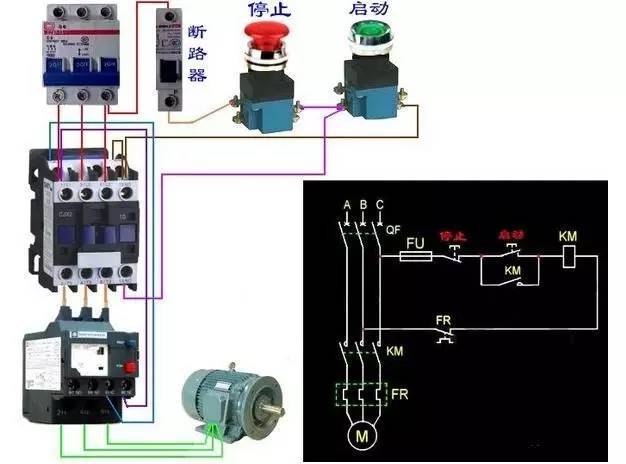 數(shù)字式熱繼電器的動(dòng)作原理和電器圖以及接線圖介紹